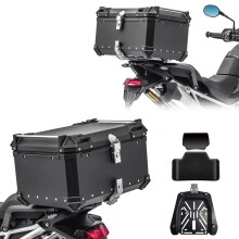 Duurzame aluminium bovenkast achterkoffer voor Honda Africa Twin 1100, Triumph, CFMoto 800 MT, R1200GS, R1250GS