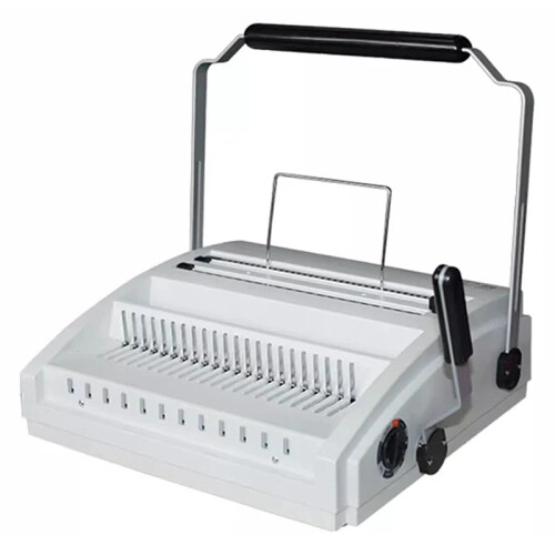 DC 2200 Multi-Function Manual Binding Machine with Rubber and Iron Ring Options