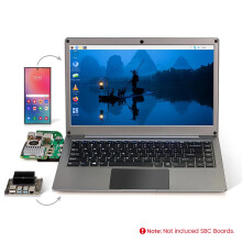 CrowView Note 14-Inch Portable Monitor: All-in-One Solution for Phone, Laptop, SBCs, Mini PC & Gaming Console with Full-Featured Type-C