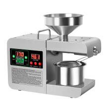 Dubbele spanning X8S olie-extractiemachine - koud en warm persen voor thuisgebruik | Olie uit zonnebloempitten en pinda's halen