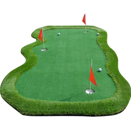 Customizable Outdoor Putting Green - Large 100x300cm Golf Training Mat for Mini Golf Practice