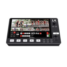 Feelworld L4 10.1-Inch Touch Screen Video Mixer & Switcher - Multi-Monitor Solution for Filmmakers, Photographers & Vloggers