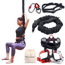 4D Gravity Yoga Bungee Resistance Band Set - Ultimate Home Gym Workout & Fitness Dance Rope