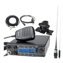 Anytone AT-6666 Pro 2024 Editie: Hoogvermogen 10 Meter Radio voor vrachtwagenchauffeurs - 80W AM, 50W FM, SSB, CW, PA functies