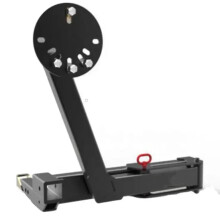 Universal Off-Road Camping Hitch: Custom Spare Tire Carrier for Outdoor Vehicles