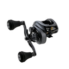 Abu Garcia Revo 4 Beast Baitcasting Reel - Dual Brake System, 7+1 Ball Bearings, 14kg Drag, Carbon Fiber, Low Profile Zoutwater Hengelmateri