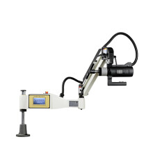 Precision CNC Electric Tapping Machine with Servo Motor & Easy Arm - M2-M20 Range, Includes Chucks for Efficient Threading & Drilling