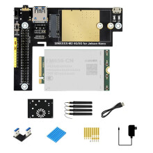 FM650 CN 5G-module en uitbreidingsbord voor Jetson Nano - compatibel met 5G/4G/3G-netwerken