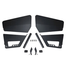 Duurzame aluminium halve deuren met heldere PC-ramen voor Polaris Ranger XP 1000 (2018-2023) door Kemimoto