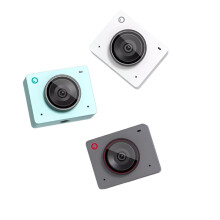 OBSBOT Meet 2: AI-aangedreven 4K-webcam met dubbele omni-directionele microfoons, AI-framing en autofocus, 60FPS voor streaming, vergadering