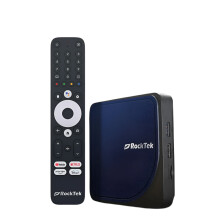 Rocktek G2 4K Android TV-box - Amlogic S905X4, Netflix en Google gecertificeerd, 4GB RAM, 64GB opslag, DTS en Dolby Audio, Dolby Vision