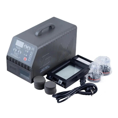 Automatic Digital Photosensitive Seal Machine - PSM Stamp Maker & Flash Stamp System with Free Gift Pack