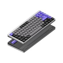 NuPhy Air75 HE Gaming Toetsenbord - Esports-Klaar, Magnetische As, 8K Lage Latentie, Snelle Trigger, Aanpasbaar voor Laptops