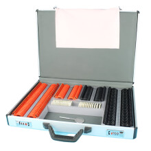 Comprehensive 266-Piece Optical Trial Lens Set with Durable Aluminum Case and Complimentary Trial Frame