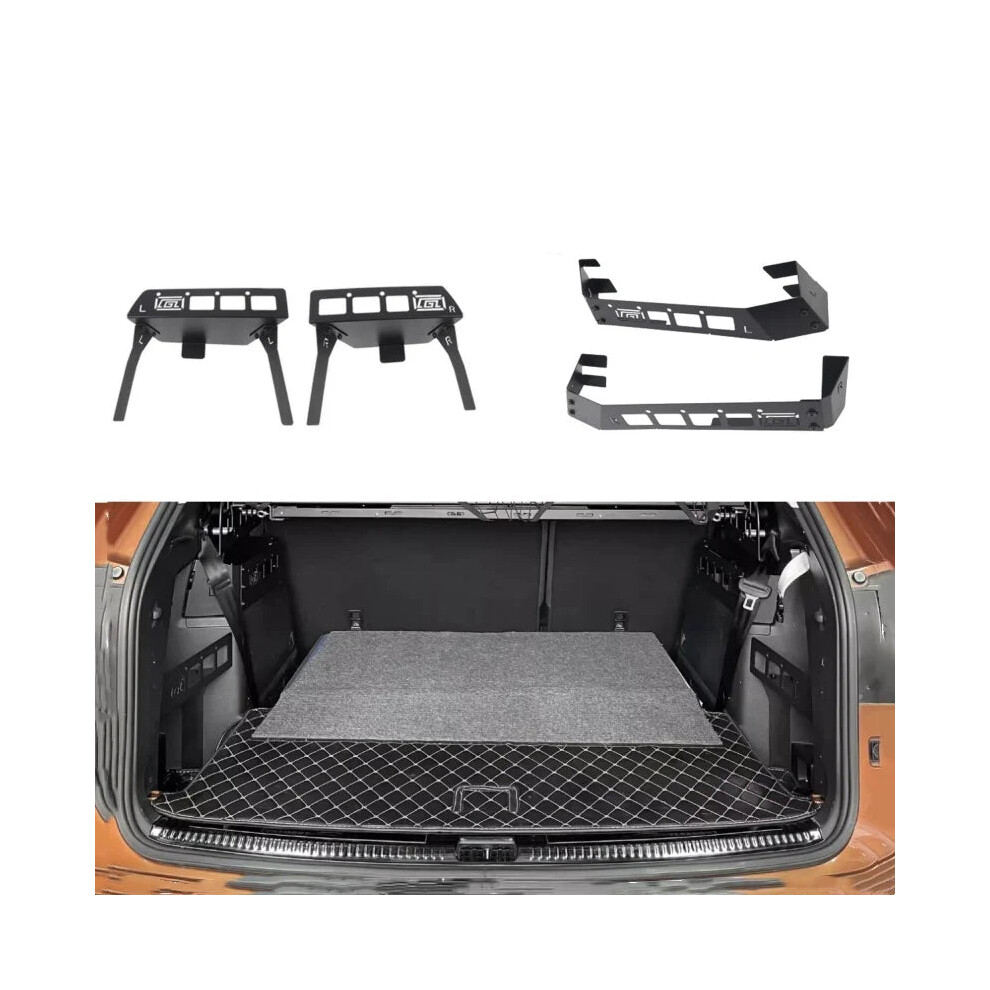 Custom Trunk Side Storage Frame Organizers for 2018-2024 VW Volkswagen Atlas (Excludes Cross Sport)
