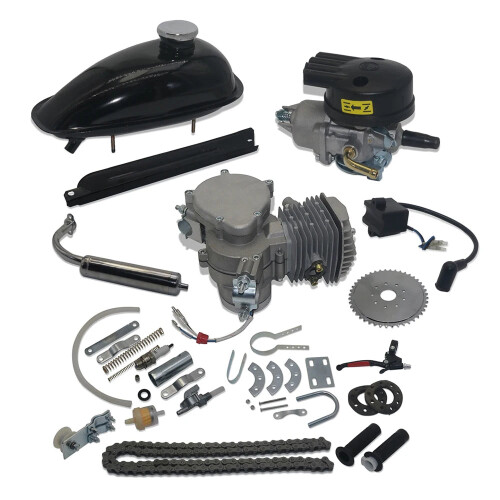 80cc Motorized Bicycle Engine Kit - Transform Your Bike into an Electric Motorcycle with Easy Modification Accessories