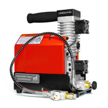 GX CS2 300BAR 4500PSI Portable PCP Air Compressor with 12V Car Power Supply for Diving Tanks & PCP Rifles