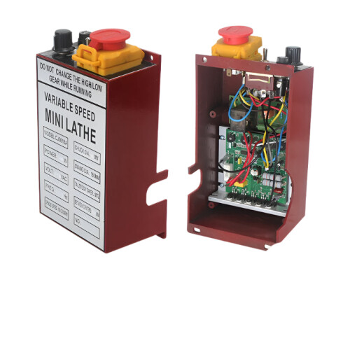 Precision Lathe Speed Control Box: 400W/550W Electrical Circuit Board Mount for CJ0618