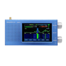 Malachite DSP SDR V5 Radio Ontvanger - Verbeterde Firmware, 5000mAh Batterij, Metalen Behuizing, Ondersteuning voor AM/CW/SSB/NFM/WFM