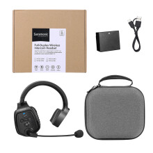 Saramonic WiTalk SRH Enkel Oor Remote Headset voor 1,9 GHz Full Duplex Draadloze Intercom Communicatie