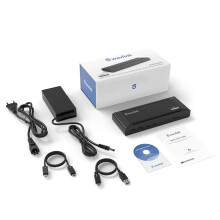 Dual 4K/Single 5K Wavlink Universele Dockingstation met Power Delivery & Dual USB-C voor Windows en MacOS