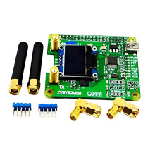 Aursinc MMDVM Duplex Hotspot Module Dual Hat V1.5.2 with 0.96 OLED Display - Supports P25, DMR, YSF, NXDN