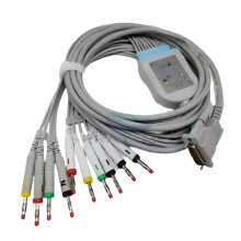 10-delige set: Nieuwe compatibele 10-lead Schiller ECG-kabels