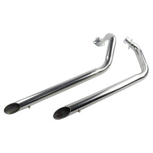 Yamaha Virago 750/1100 Dual Exhaust System - Slash Cut Muffler Silencer for XV750 XV1100 (All Years)