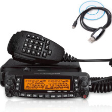 TYT TH-9800D Quad Band 50W Cross-Band Mobiele Transceiver met Dual Band A/B Twee-Weg Radio (10m/6m/2m/70cm)