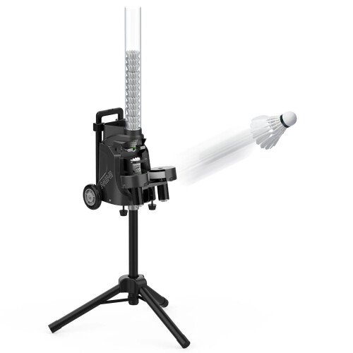 Compact PB Mini Badminton Shuttlecock Serving Machine for Precision Practice