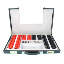Premium Kwaliteit 232 Optische Testlenzen Set met duurzame plastic randen en leren etui