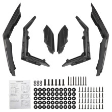 Super Extended Fender Flares for Can-Am Maverick X3 1000 Max R RR 4x4 XRC Turbo DPS (2017-2024)