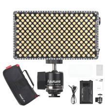 Aputure AL-F7 Portable LED Photography Fill Light - Adjustable Selfie & Video Light for SLR Cameras