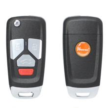 XHORSE XN draadloze afstandsbediening vervanging voor Audi - 10 stuks VVDI autotoets reparatieaccessoires met 3+1 knoppen universele voertui