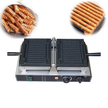 Electric Commercial Waffle Stick & French Fries Maker Machine