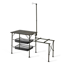 Naturehike FG01 Ultralight Camping Table - Foldable Fiberglass Outdoor Worktop for Cooking & Picnics
