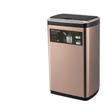 Smart Sensor Edelstahl - Mülleimer, 20 L Kapazität - Automatischer Doppelmodus - Mülleimer für Zuhause, Büro, Küche & Schlafzimmer