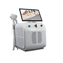 Professioneel hoogwaardig diode laser ontharingsapparaat - Drievoudige golflengte 808nm, 755nm, 1064nm met geavanceerd koelsysteem voor esth