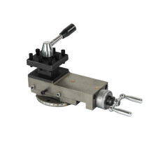Compacte snelwissel draaibankgereedschap houderassemblage met kleine dragplaat en vierkante gereedschapshouder accessoires
