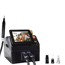 Geavanceerde 808 Diode Laser draagbare 2-in-1 Pico-seconde tatoeage- en haarverwijderingsmachine