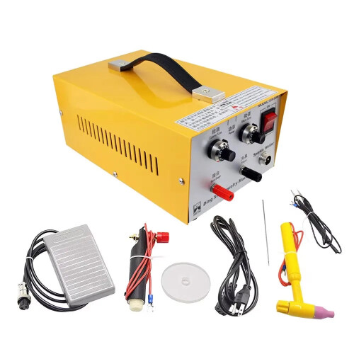 80A Handheld Pulse Spot Welder for Gold & Silver Jewelry Processing