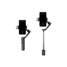 Hohem V3 AI Face Tracking 3-Axis Handheld Gimbal met ingebouwde selfie stick en statief voor smartphone stabilisatie