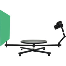 360 Panoramic Photography Turntable: Professional Studio Photo Booth & Video Shooting Platform