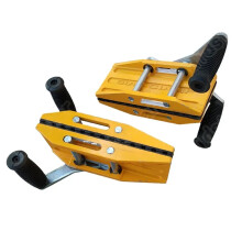 Ergonomic Dual-Handle Marble Stone Carry Clamp - Versatile Scissor Glass Lifting Tool for Single-Handed Operation