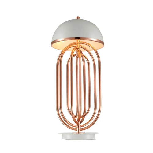 Sleek Black LED Table Lamp - Nordic AJ Design for Bedroom, Bedside, Study, or Cafe Lighting