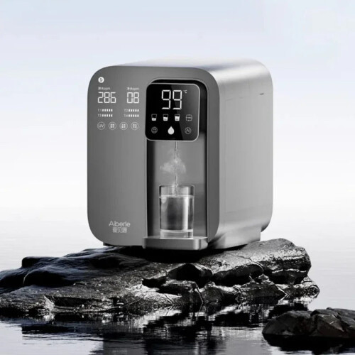 HydroPure Elite: All-in-One Desktop Water Purifier with Direct Drinking, Heating, and Hydrogen Infusion