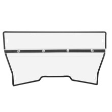 CFMOTO ZForce 1000/950 Sport HO/EX UTV Rear Windscreen (2020-2024) - Full PC Windshield