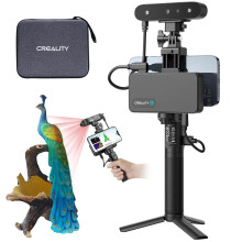 Creality 3D CR Scan Ferret Pro: Handheld 3D-scanner met anti-trillingsvolging, WiFi 6, 24-bits full kleur, draadloos scannen, 0,1 mm nauwkeu
