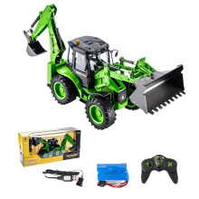 Huina 579 1:14 Scale Remote Control Forklift - 9 Channel RC Excavator Construction Vehicle Toy for Kids