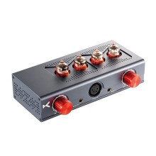 XDUOO MT604 Gebalanceerde Buizenhoofdtelefoonversterker met 6J1 Voorversterker en XLR 4.4mm Gebalanceerde Ingang/Uitgang